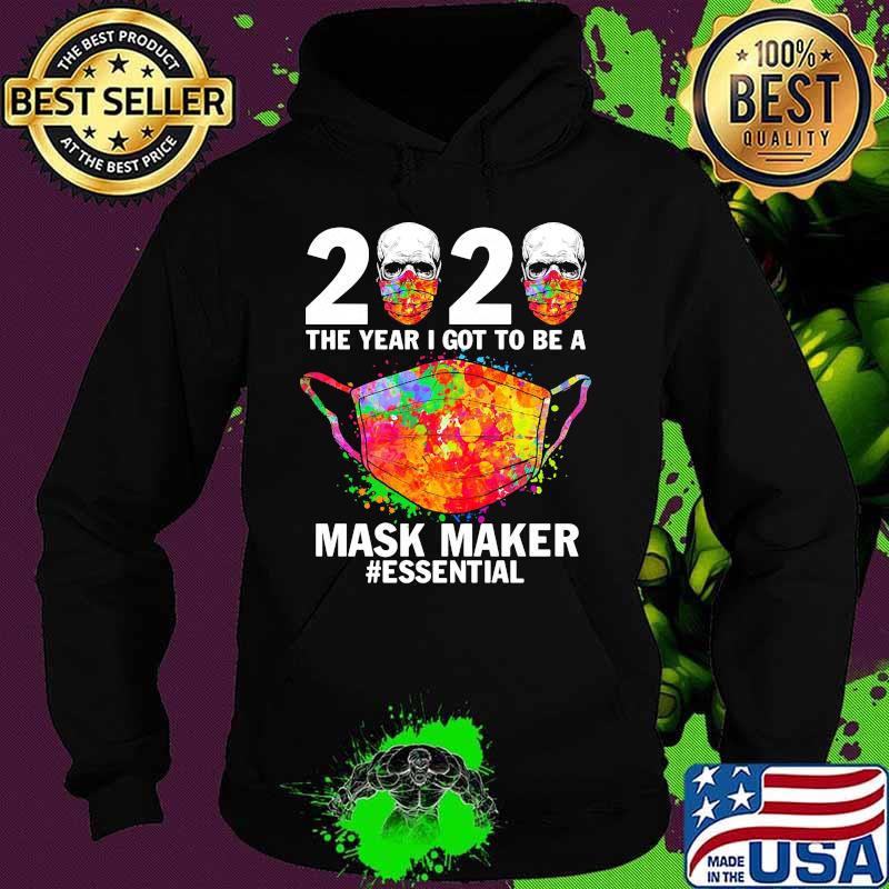 2020 the year I got to be a mask maker #essential Corona s Hoodie 2020 the year I got to be a mask maker #essential Corona s Hoodie