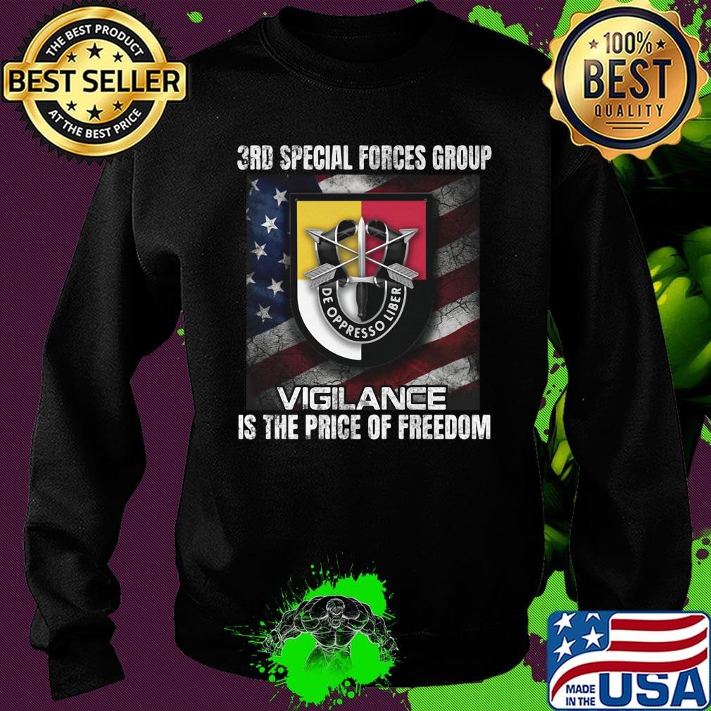 3rd special forces group vigilance is the price of freedom american flag independence day s Sweater 3rd special forces group vigilance is the price of freedom american flag independence day s Sweater