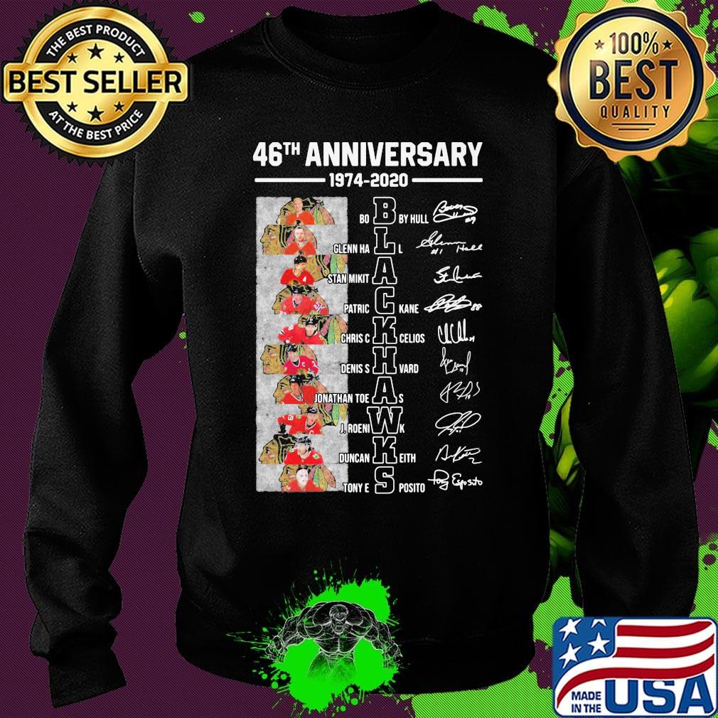 46th anniversary 1974 2020 washington blackhawks signatures s Sweater 46th anniversary 1974 2020 washington blackhawks signatures s Sweater