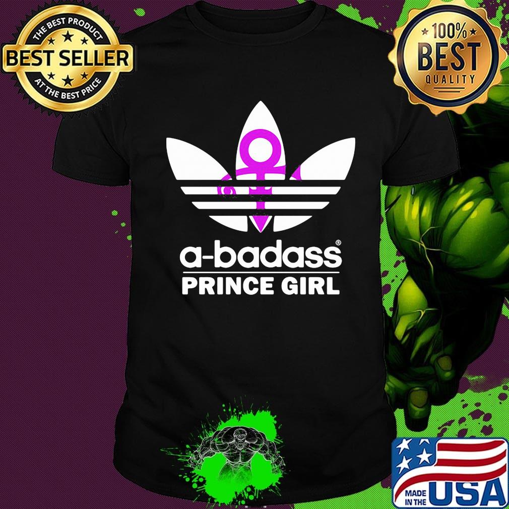 A-badass prince girl logo shirt