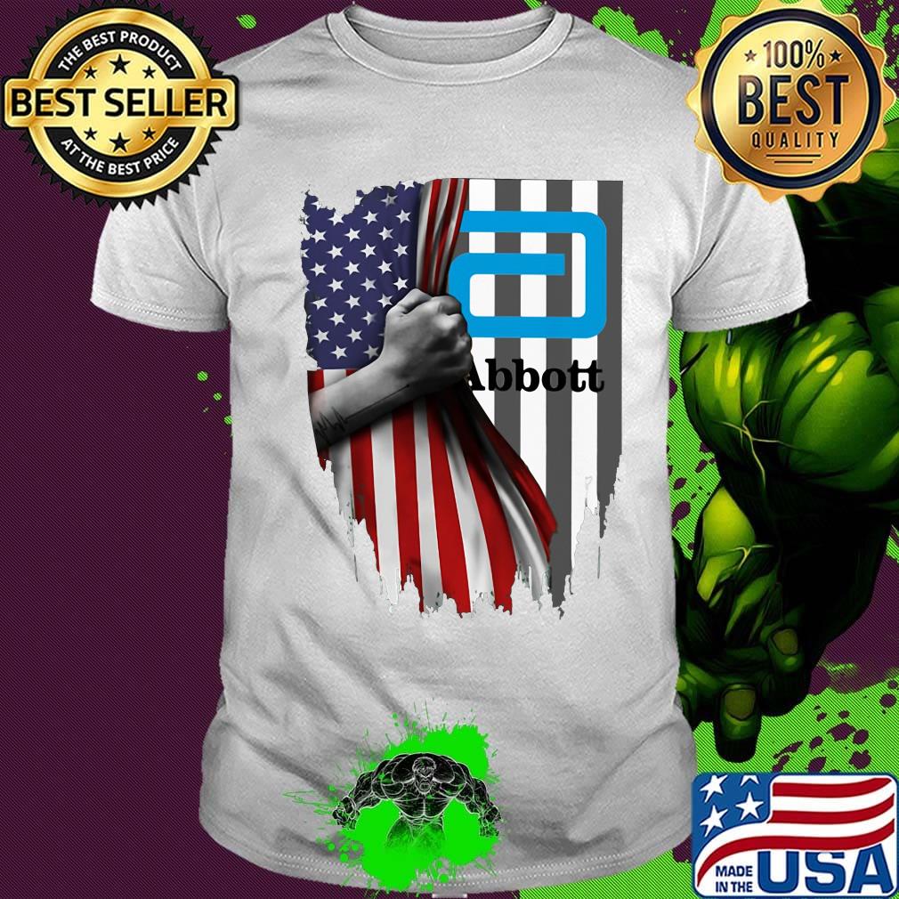 Abbott logo american flag independence day shirt