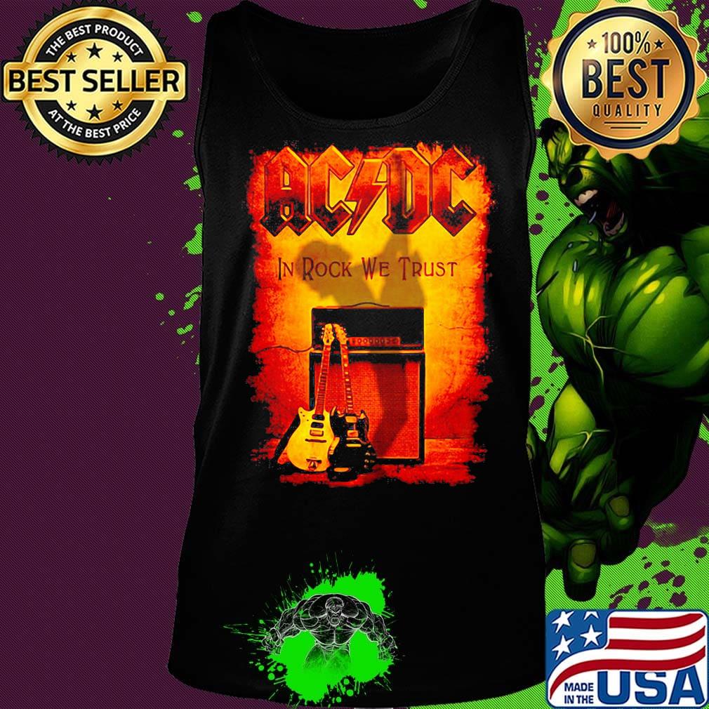 Acdc band in rock we trust s Tank top Acdc band in rock we trust s Tank top