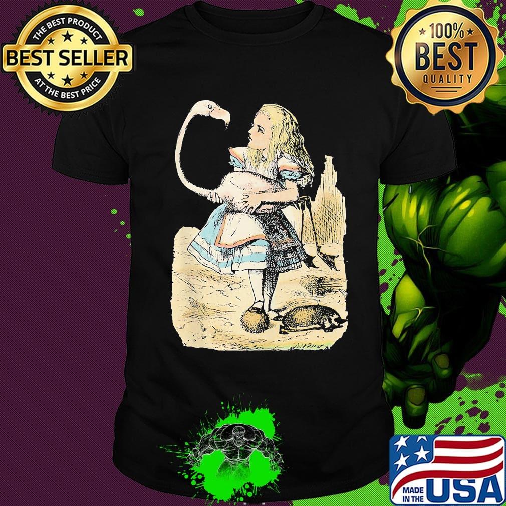 Alice in wonderland and goose vintage shirt