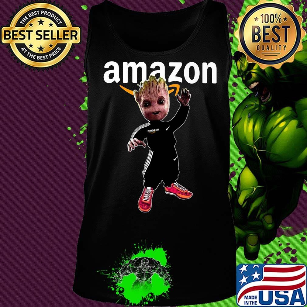Baby groot amazon logo s Tank top Baby groot amazon logo s Tank top