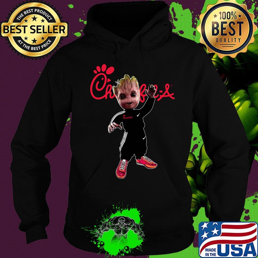 Baby groot chick-fil-a logo s Hoodie Baby groot chick-fil-a logo s Hoodie