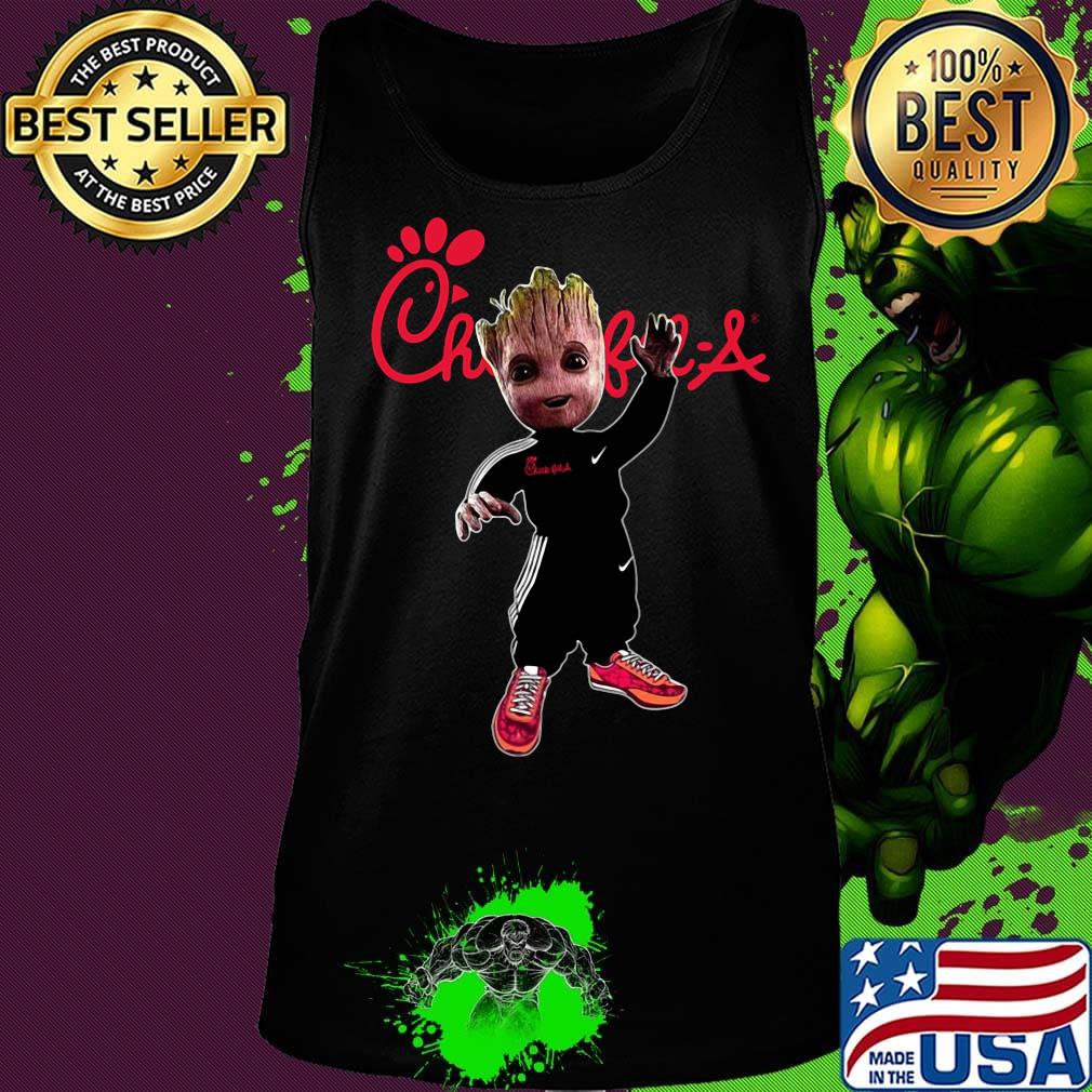 Baby groot chick-fil-a logo s Tank top Baby groot chick-fil-a logo s Tank top