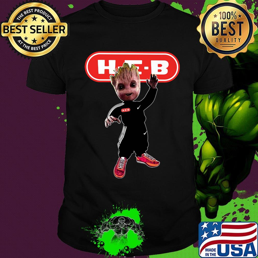 Baby groot heb logo shirt