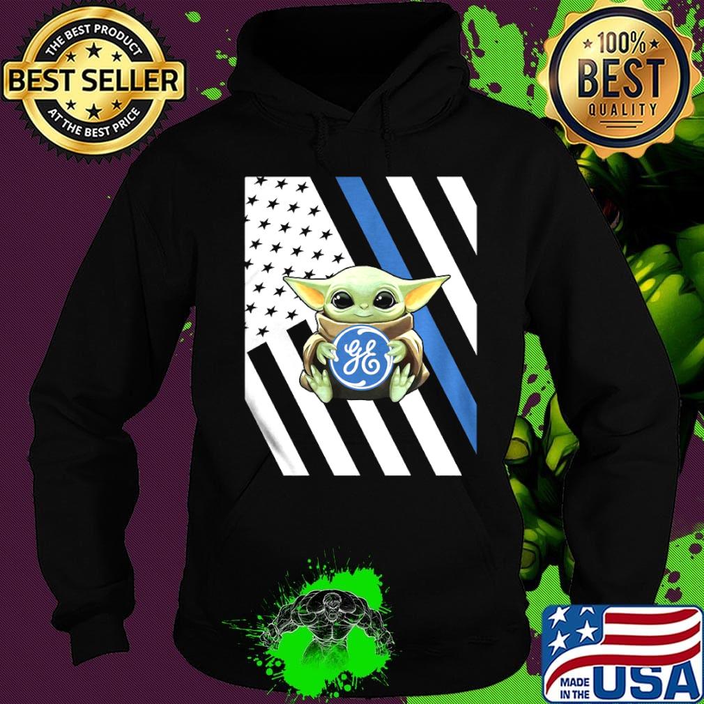Baby Yoda hug general electric American flag s Hoodie Baby Yoda hug general electric American flag s Hoodie