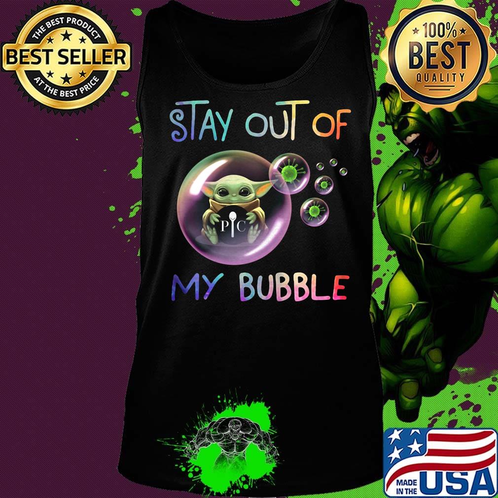 Baby yoda hug pic stay out of my bubble covid-19 s Tank top Baby yoda hug pic stay out of my bubble covid-19 s Tank top