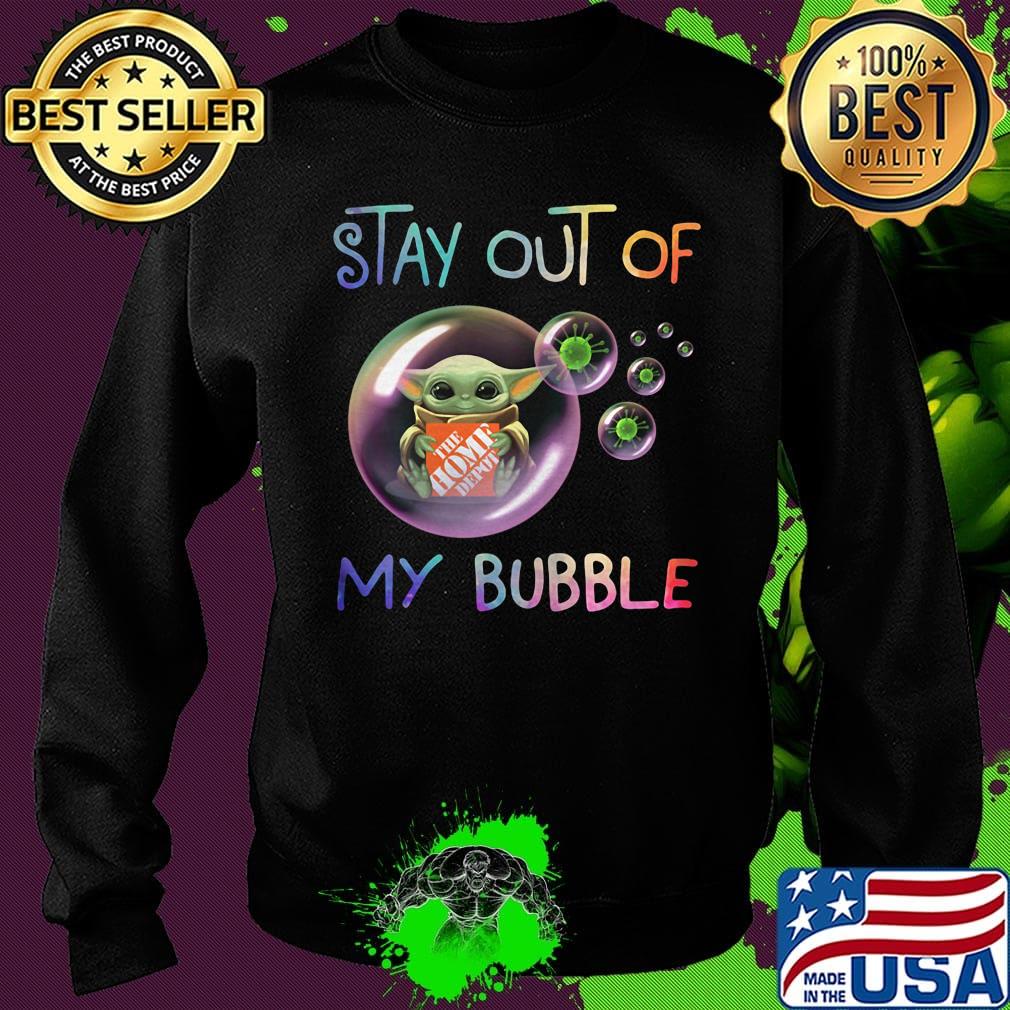 Baby yoda hug the home depot stay out of my bubble covid-19 s Sweater Baby yoda hug the home depot stay out of my bubble covid-19 s Sweater