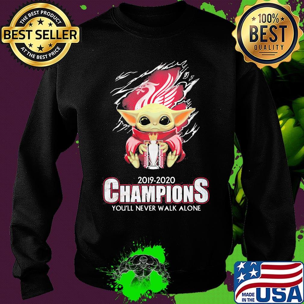 Baby yoda liverpool 2019 2020 champions you'll never walk alone s Sweater Baby yoda liverpool 2019 2020 champions you'll never walk alone s Sweater
