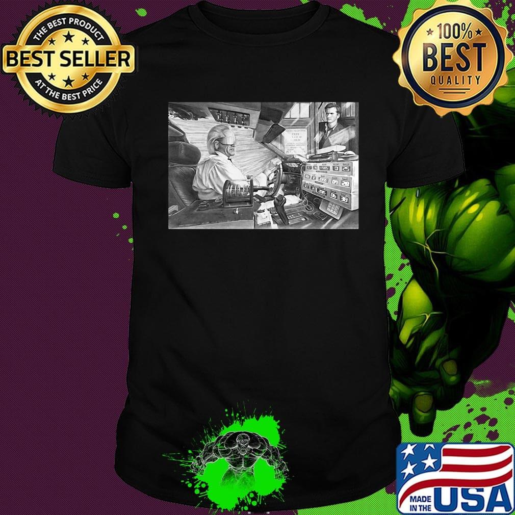 Back to the future movie get in loser shirt
