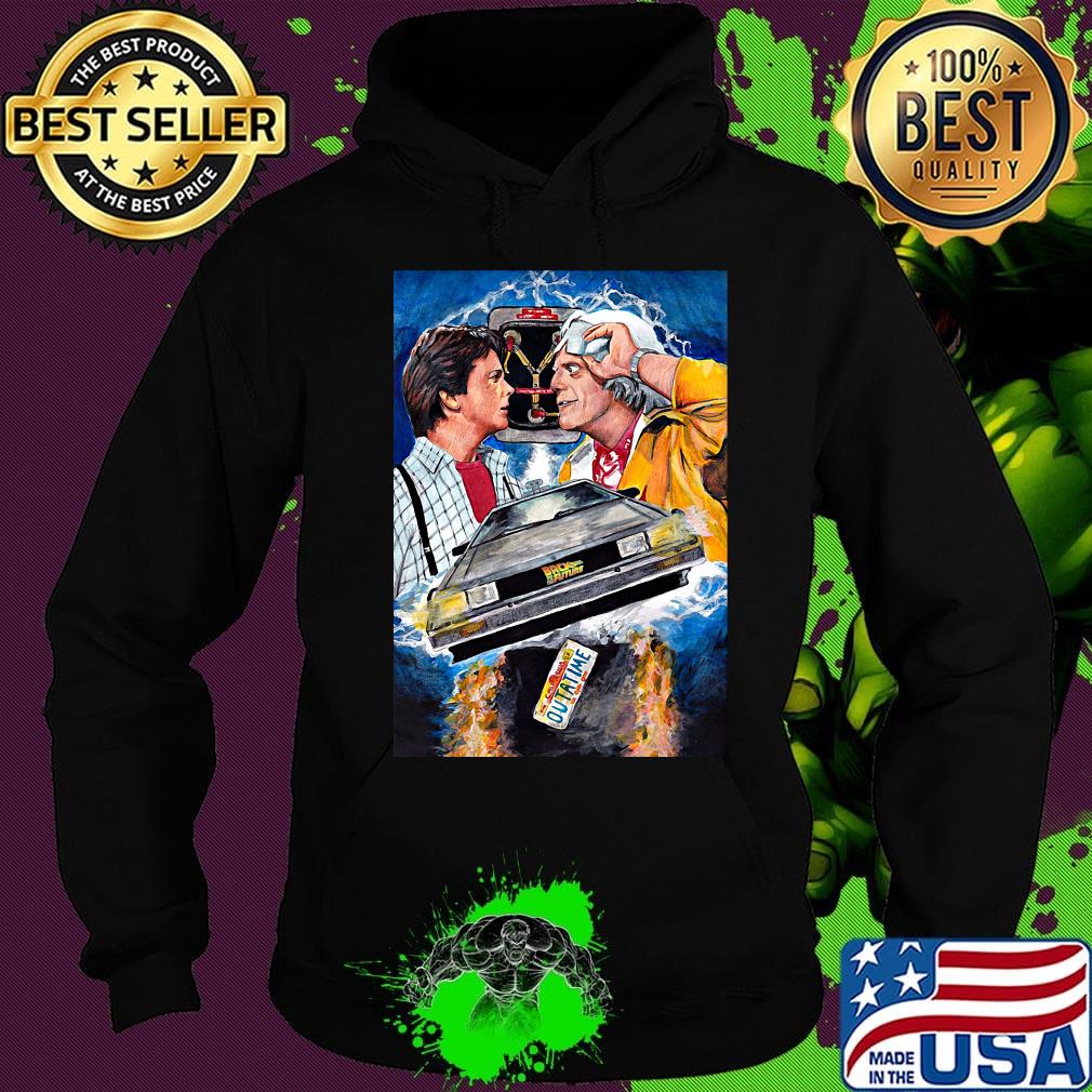 Back to the future movie outa time machine art s Hoodie Back to the future movie outa time machine art s Hoodie