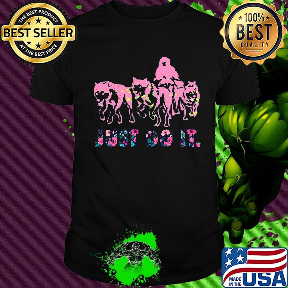 Bears just do it flowers shirt