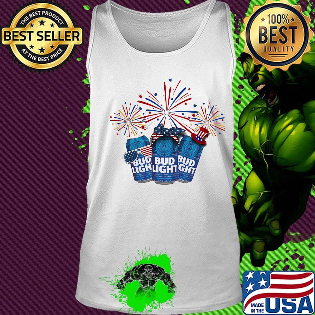 Beer bud light firework america 4th of july independence day s Tank top Beer bud light firework america 4th of july independence day s Tank top