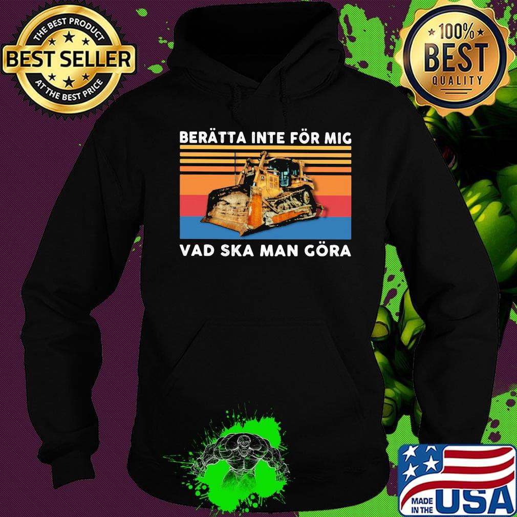 Beratta inte for mig vad ska man gora vintage retro s Hoodie Beratta inte for mig vad ska man gora vintage retro s Hoodie