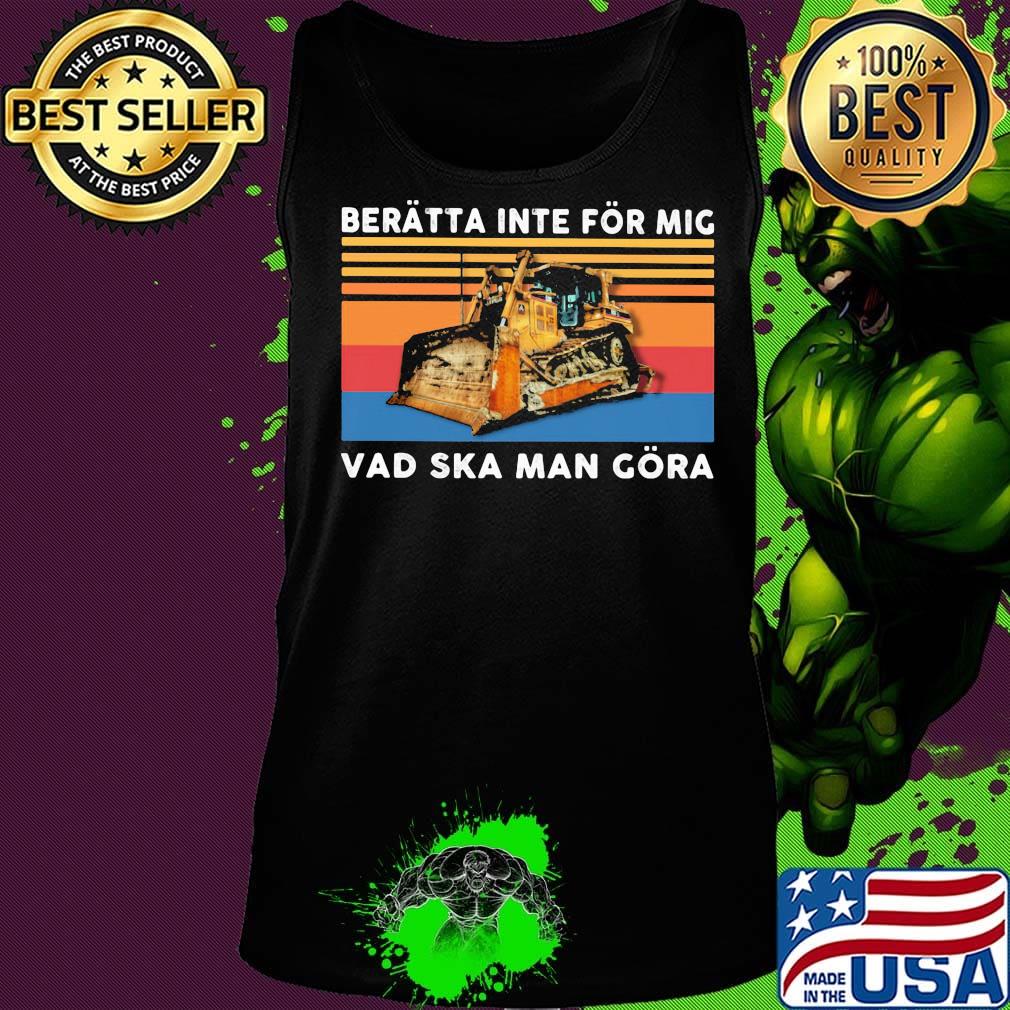 Beratta inte for mig vad ska man gora vintage retro s Tank top Beratta inte for mig vad ska man gora vintage retro s Tank top