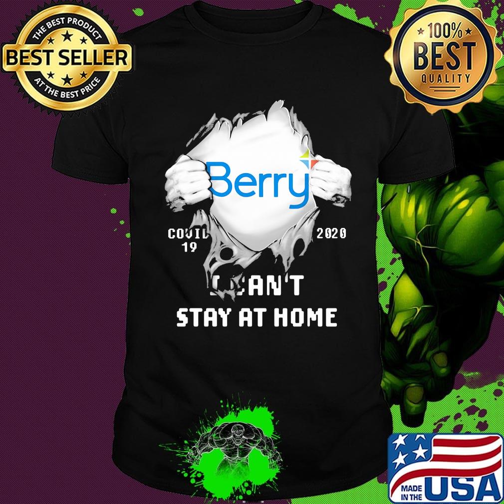 Berry I can't stay at home Covid-19 2020 superman shirt
