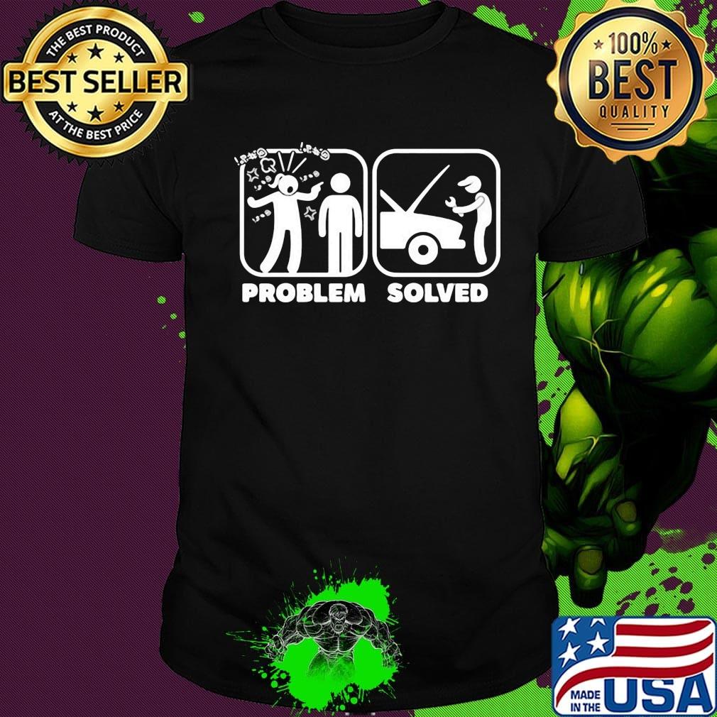 Black problem solved classic shirt