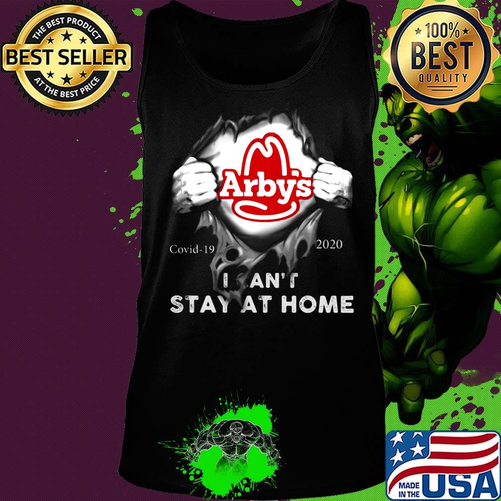 Blood insides arby's covid-19 2020 i can't stay at home s Tank top Blood insides arby's covid-19 2020 i can't stay at home s Tank top