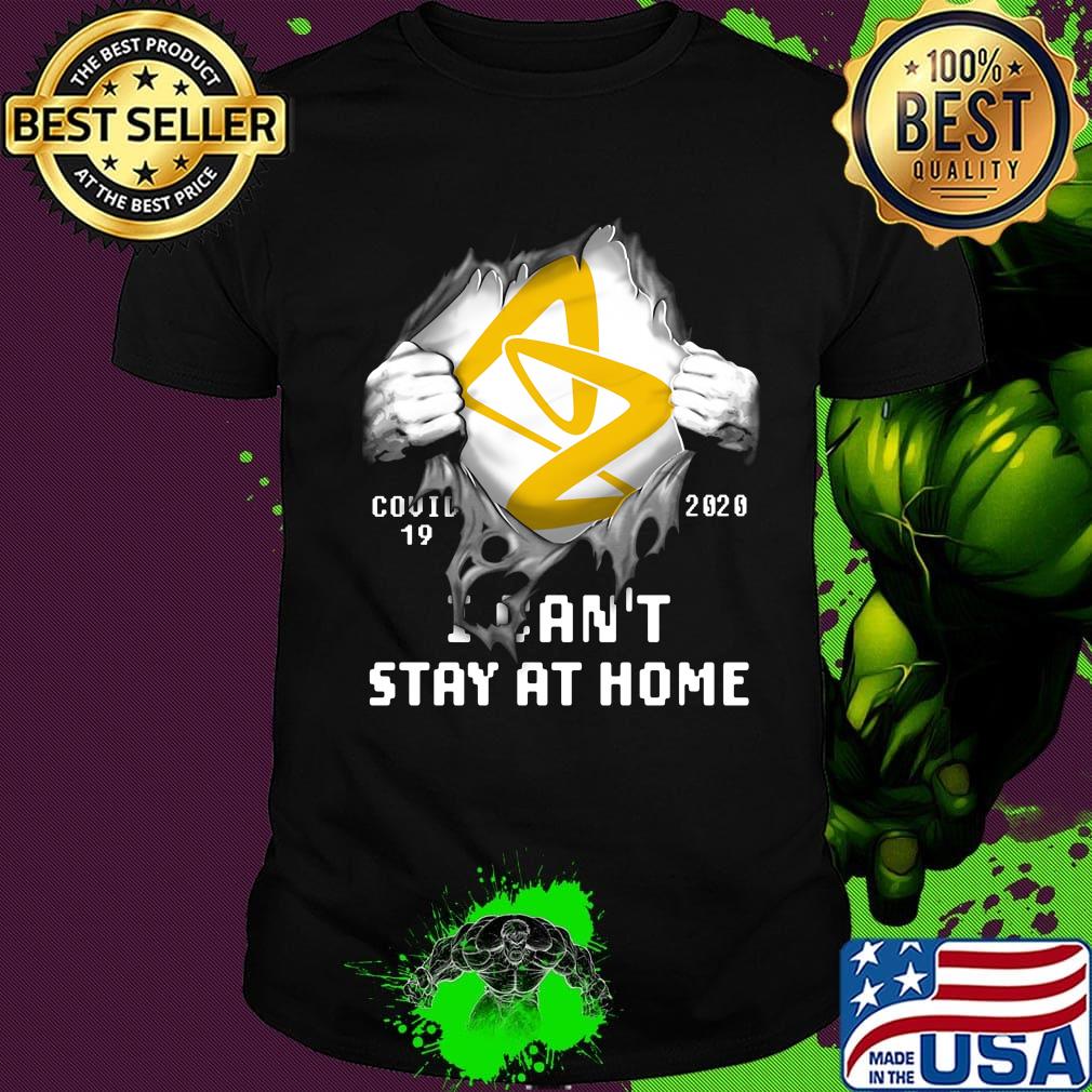 Blood insides astrazeneca logo covid-19 2020 i can't stay at home shirt