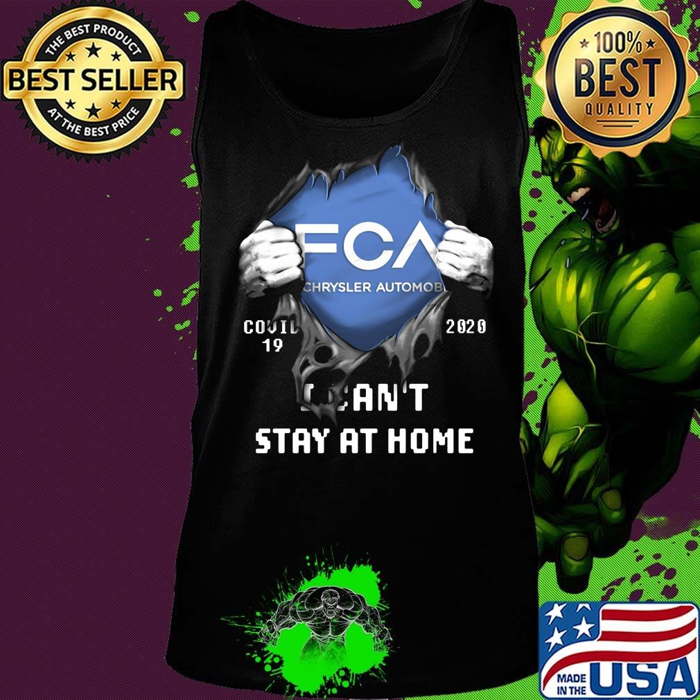 Blood insides fca chrysler automobile covid-19 2020 i can't stay at home s Tank top Blood insides fca chrysler automobile covid-19 2020 i can't stay at home s Tank top