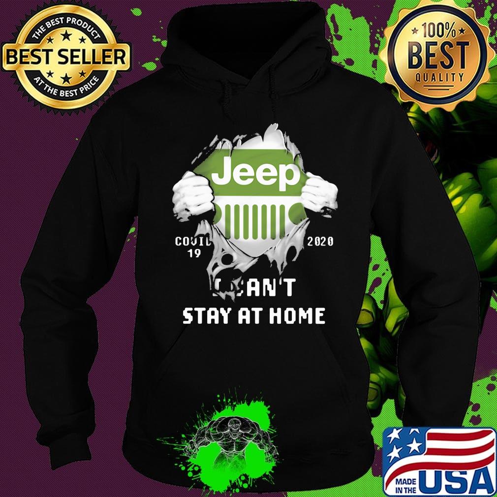 Blood insides jeep logo covid-19 2020 i can't stay at home s Hoodie Blood insides jeep logo covid-19 2020 i can't stay at home s Hoodie