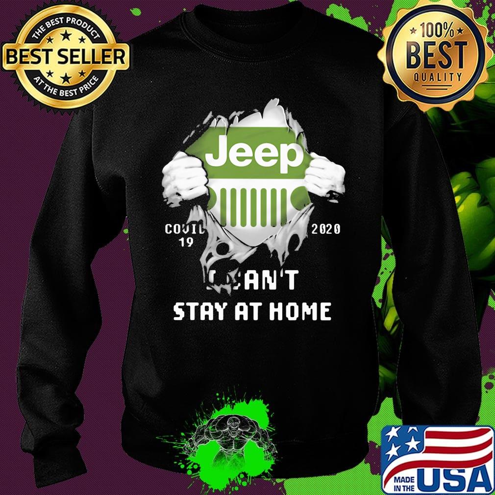 Blood insides jeep logo covid-19 2020 i can't stay at home s Sweater Blood insides jeep logo covid-19 2020 i can't stay at home s Sweater