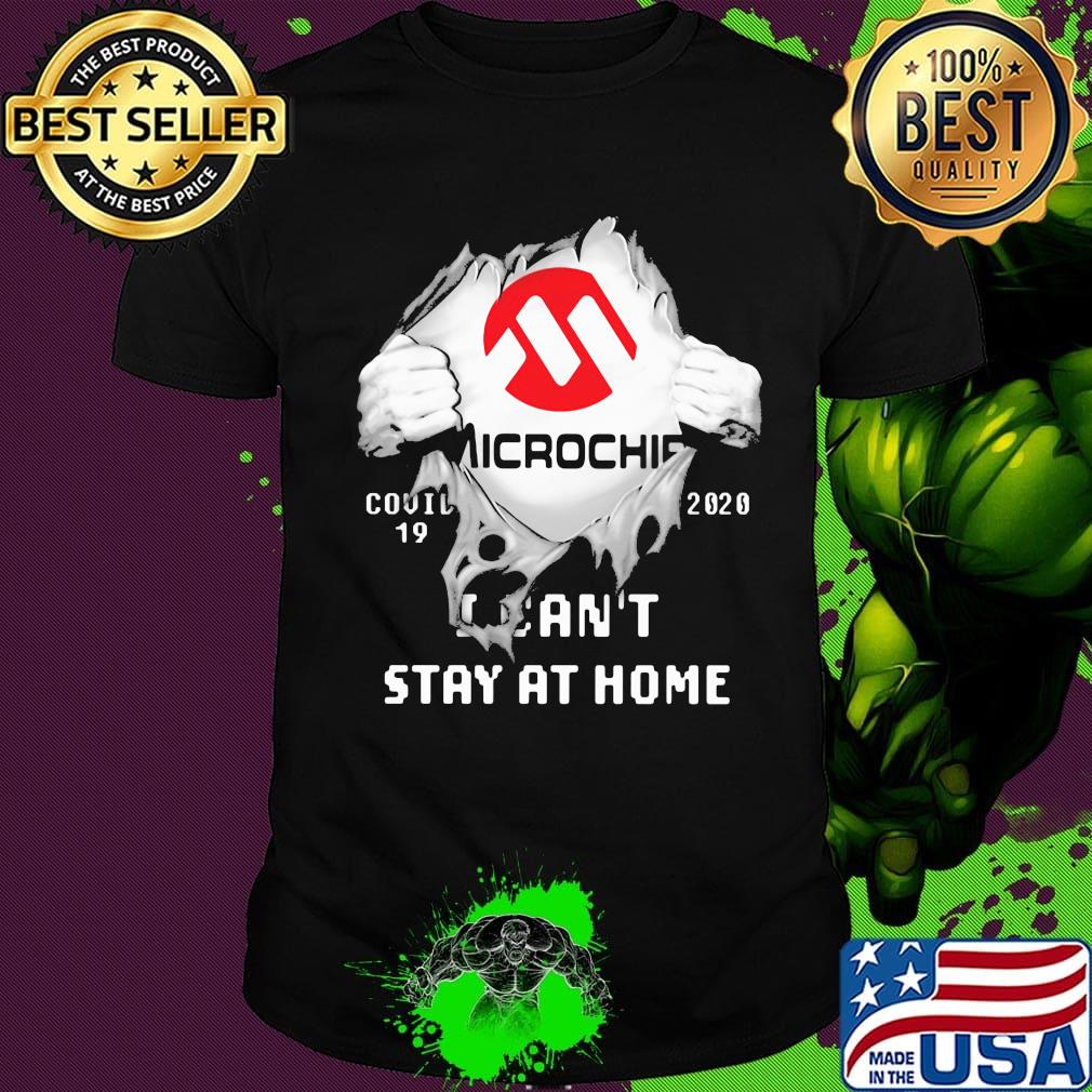 Blood insides microchip covid-19 2020 i can't stay at home shirt