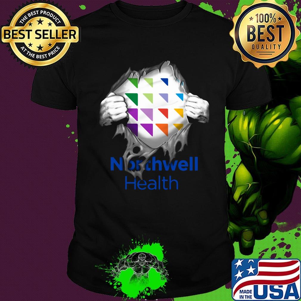 Blood insides northwell health shirt