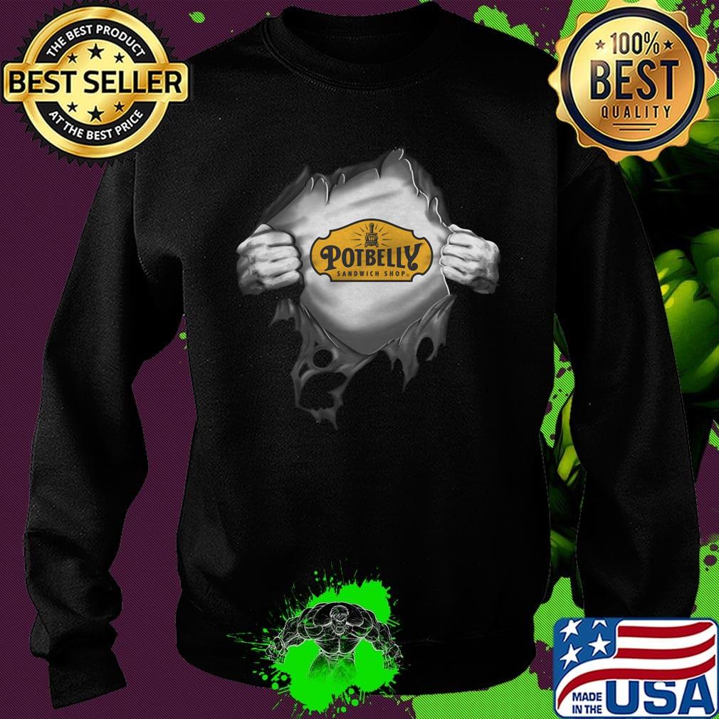 Blood insides potbelly sanwich shop s Sweater Blood insides potbelly sanwich shop s Sweater