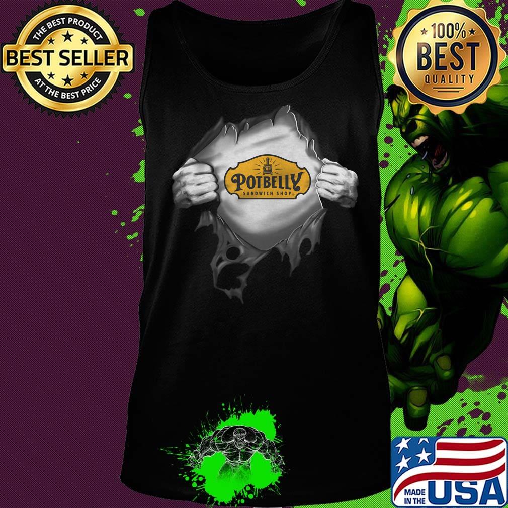 Blood insides potbelly sanwich shop s Tank top Blood insides potbelly sanwich shop s Tank top