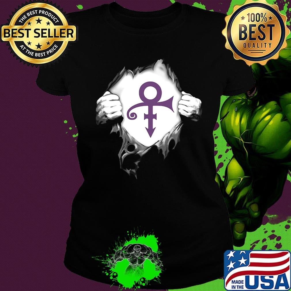 Blood insides prince logo s Ladies tee Blood insides prince logo s Ladies tee