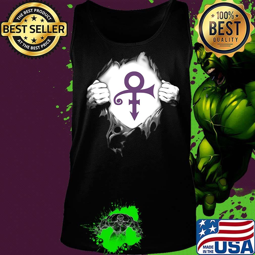 Blood insides prince logo s Tank top Blood insides prince logo s Tank top