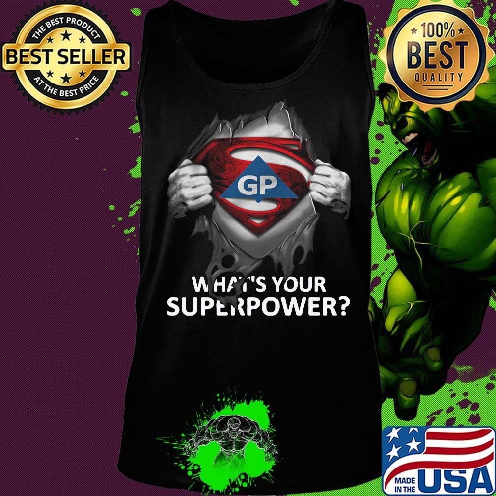 Blood insides superman gp what's your superpower s Tank top Blood insides superman gp what's your superpower s Tank top