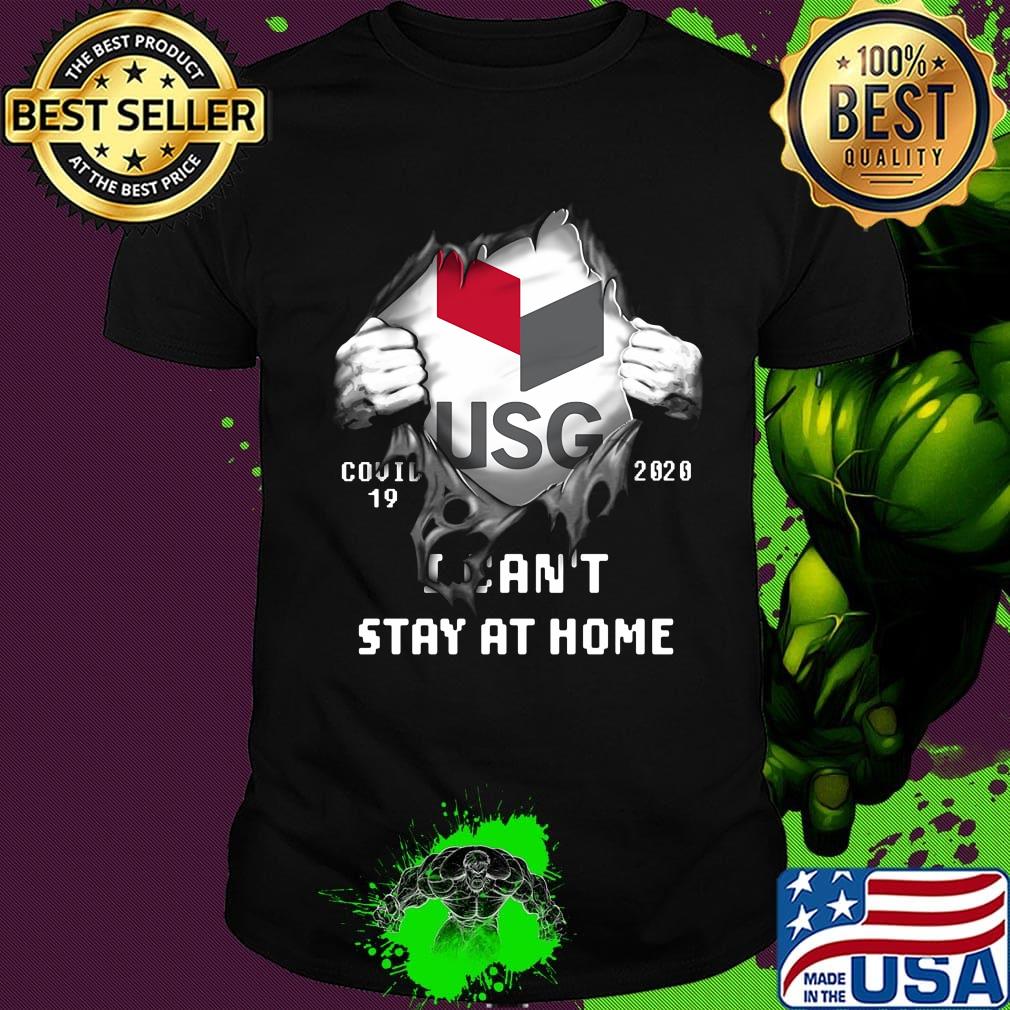 Blood insides usg covid-19 2020 i can't stay at home shirt