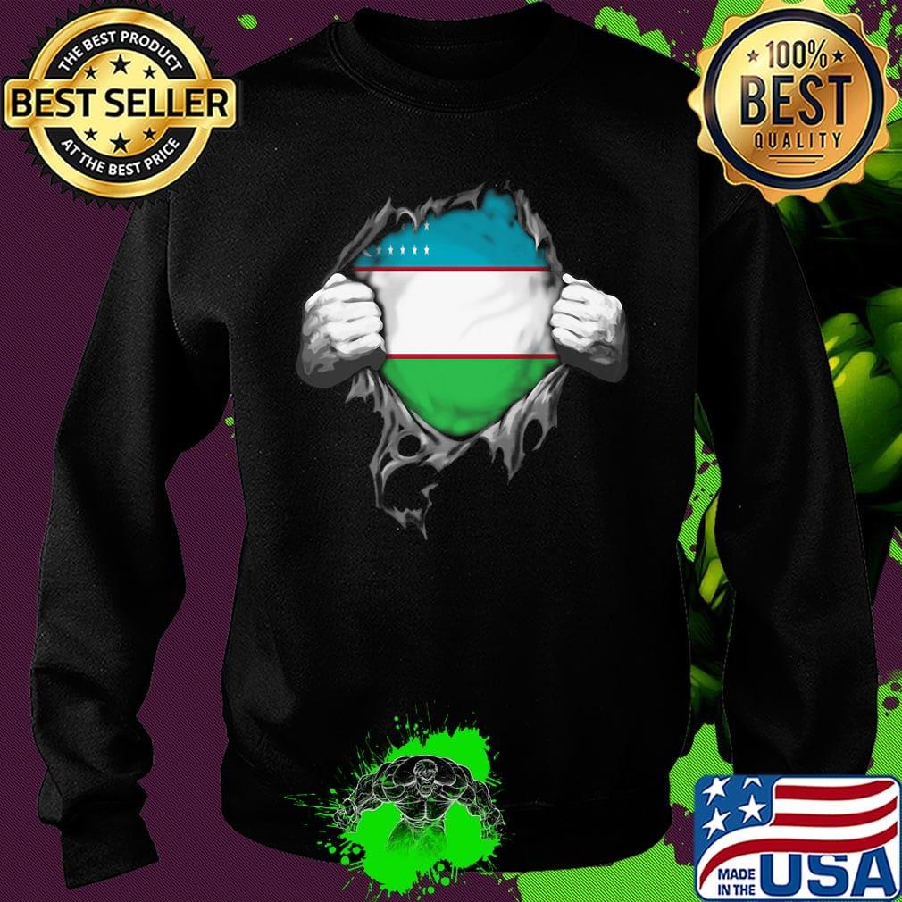 Blood insides uzbekistan flag s Sweater Blood insides uzbekistan flag s Sweater