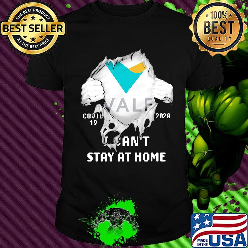 Blood insides vale covid-19 2020 i can't stay at home shirt