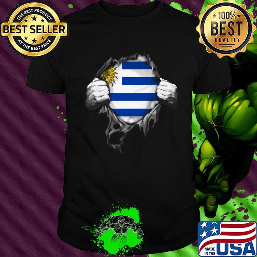 Blood insides vanuatu flag shirt