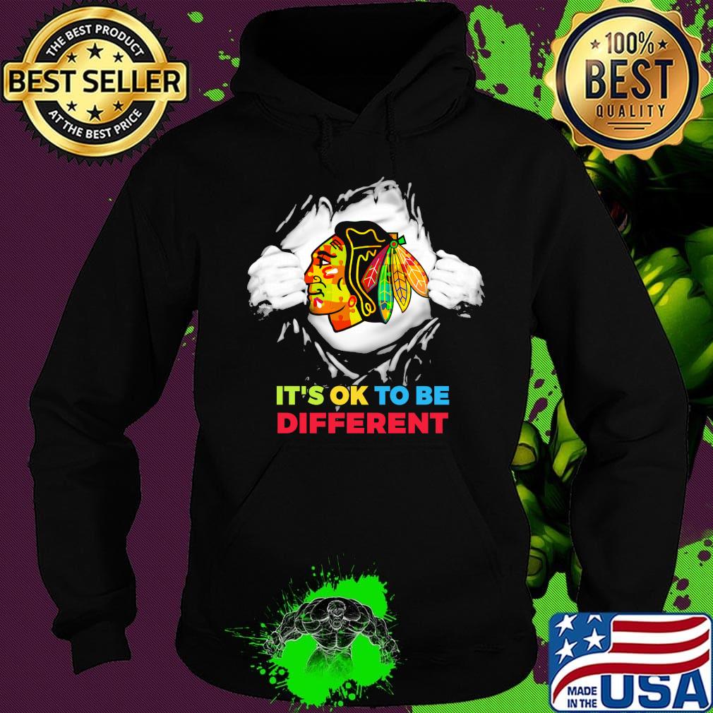 Blood insides washington redskins it's ok to be different s Hoodie Blood insides washington redskins it's ok to be different s Hoodie