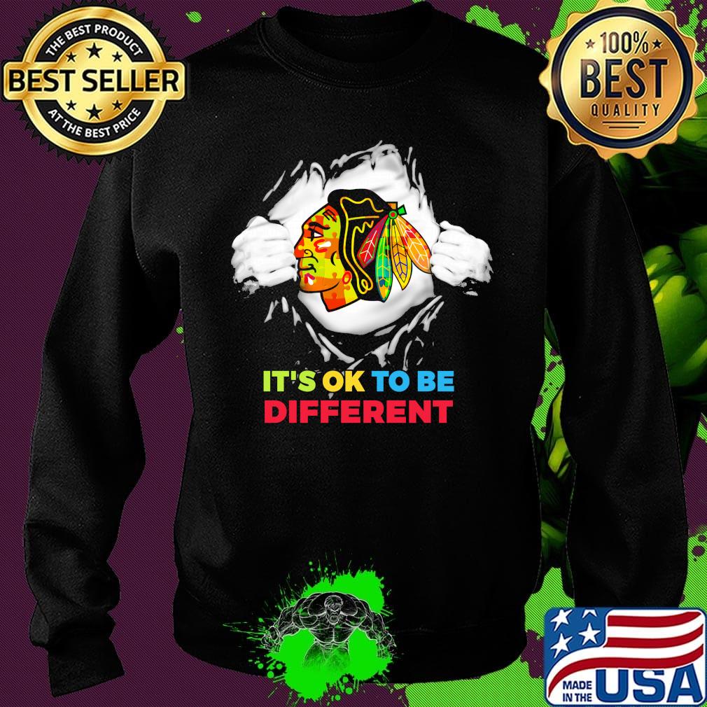 Blood insides washington redskins it's ok to be different s Sweater Blood insides washington redskins it's ok to be different s Sweater
