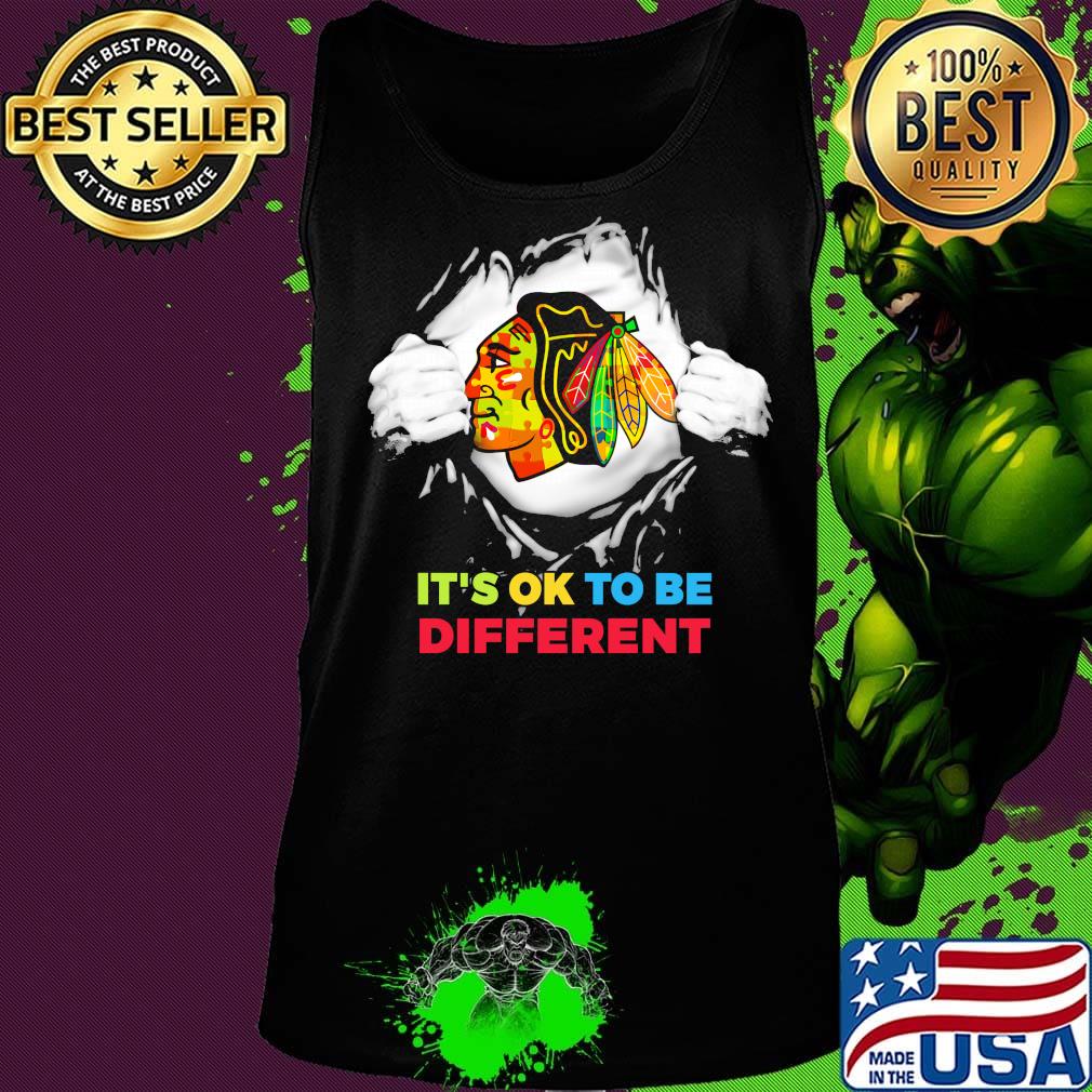 Blood insides washington redskins it's ok to be different s Tank top Blood insides washington redskins it's ok to be different s Tank top