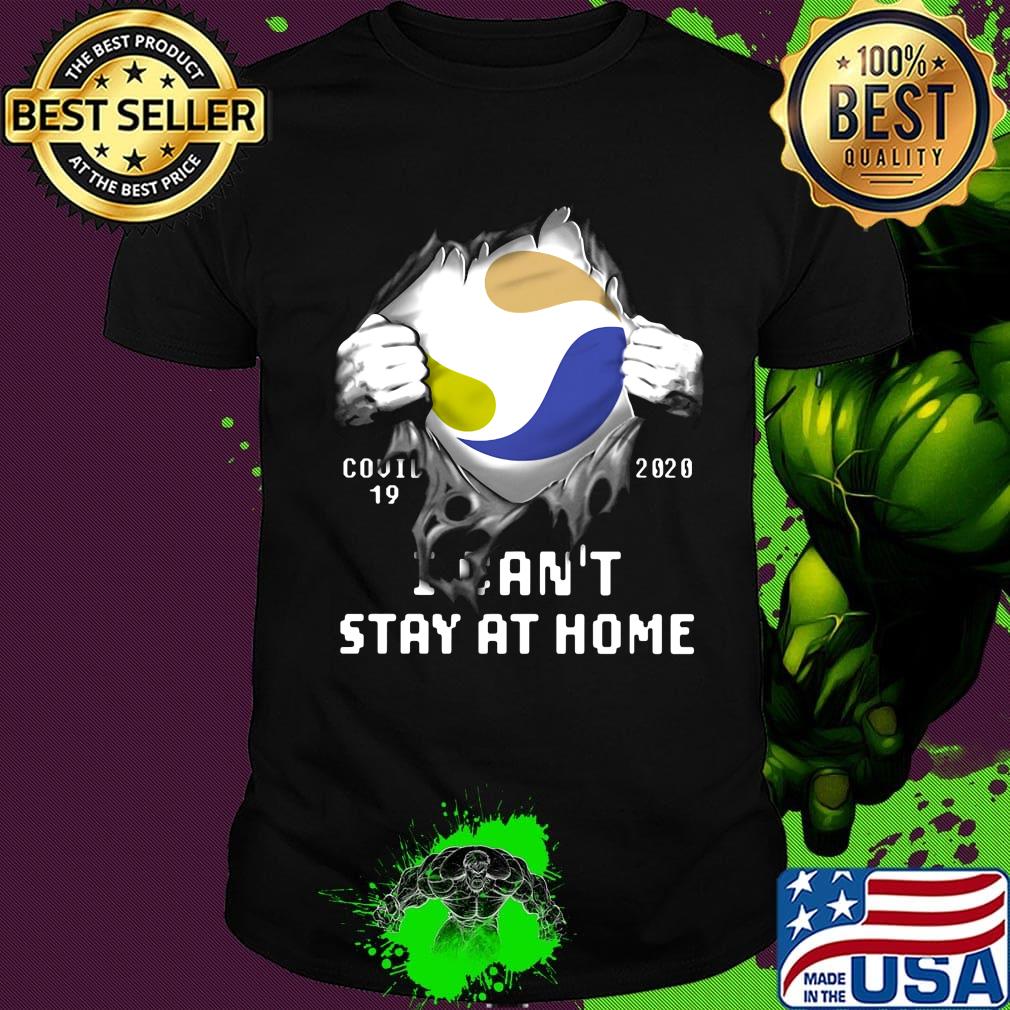 Blood insides young living covid-19 2020 i can't stay at home shirt