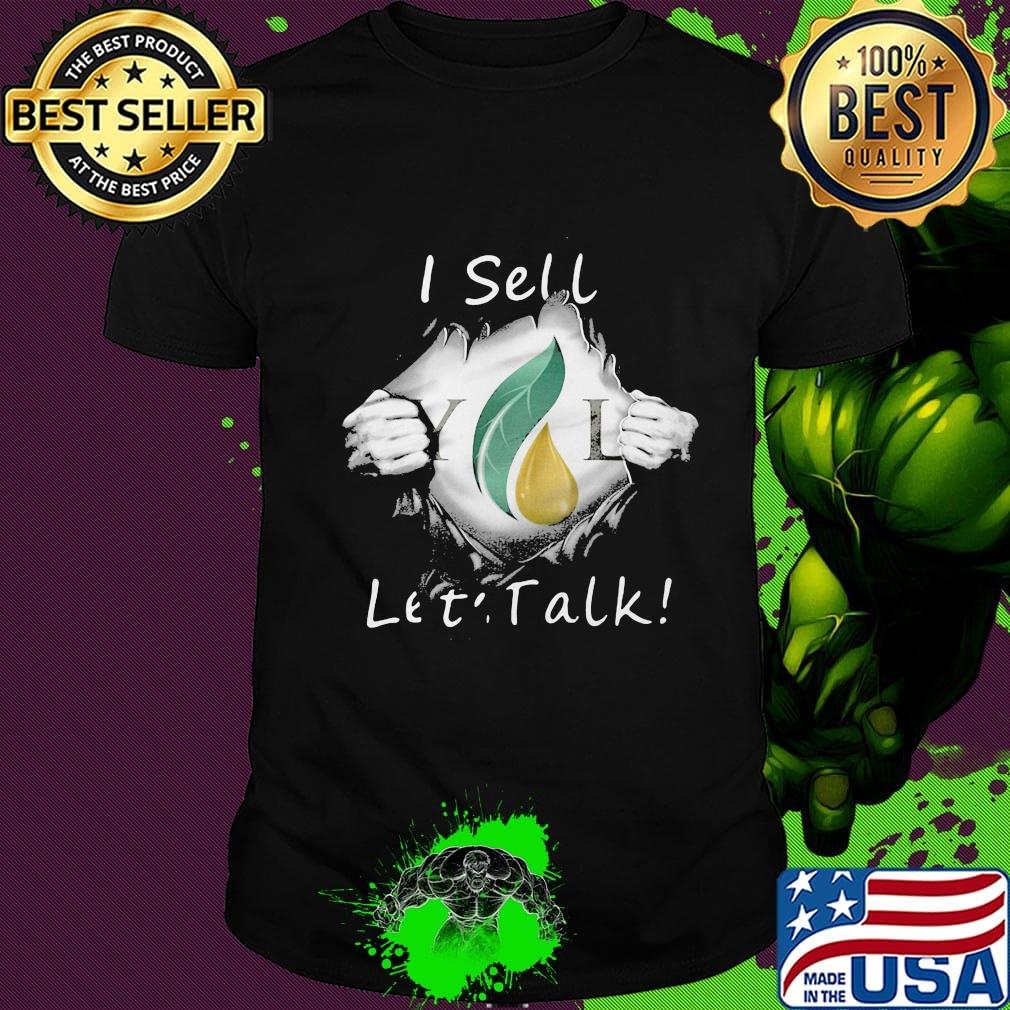 Blood insides young living i sell let's talk shirt
