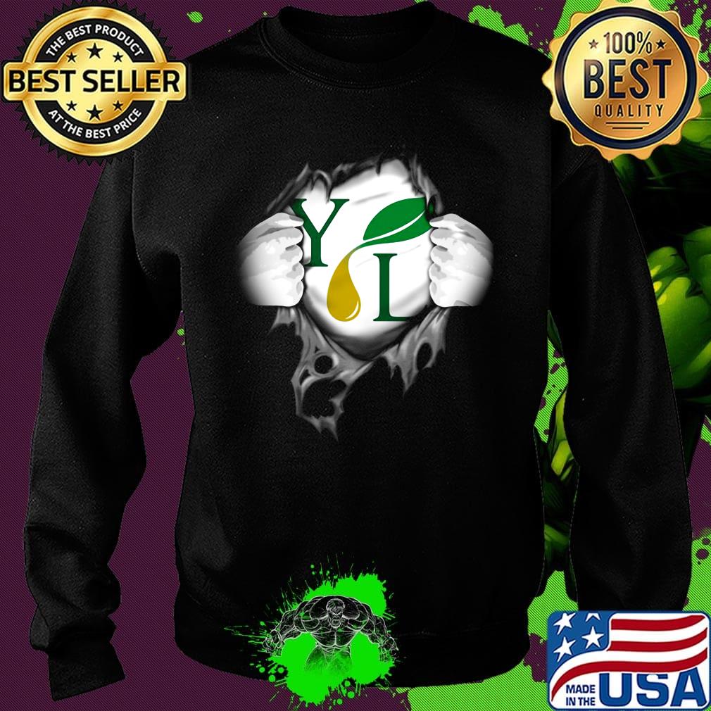 Blood insides young living logo s Sweater Blood insides young living logo s Sweater