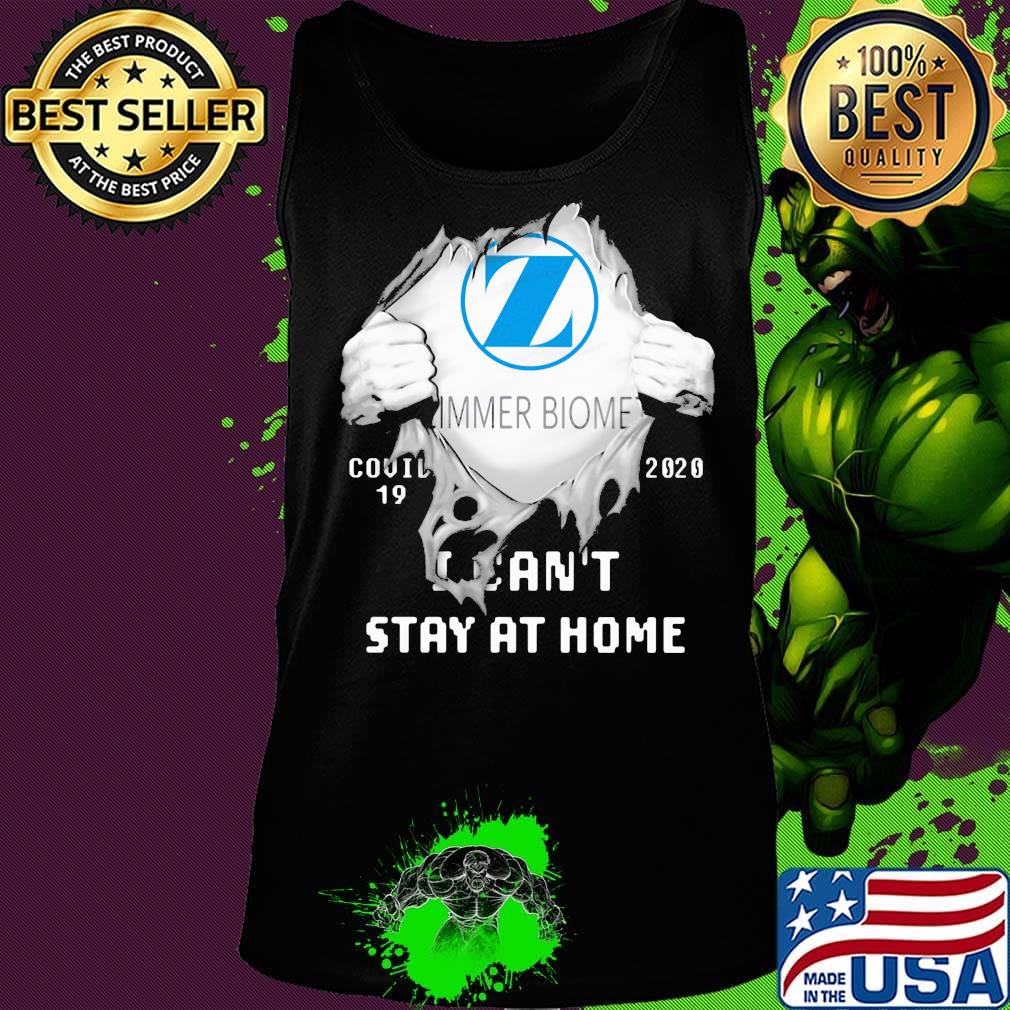 Blood insides zimmer biomet logo covid-19 2020 i can't stay at home s Tank top Blood insides zimmer biomet logo covid-19 2020 i can't stay at home s Tank top