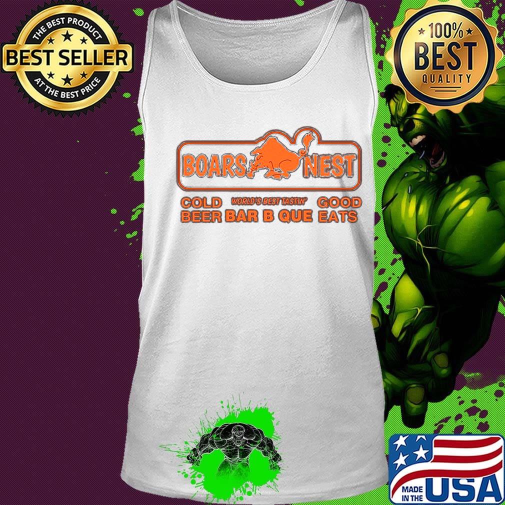 Boars nest cold world's best tasting good beer bar b que eats s Tank top Boars nest cold world's best tasting good beer bar b que eats s Tank top
