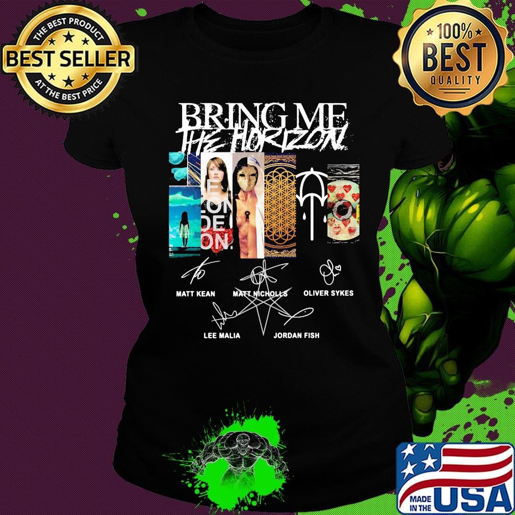 Bring me he horizon band signatures s Ladies tee Bring me he horizon band signatures s Ladies tee