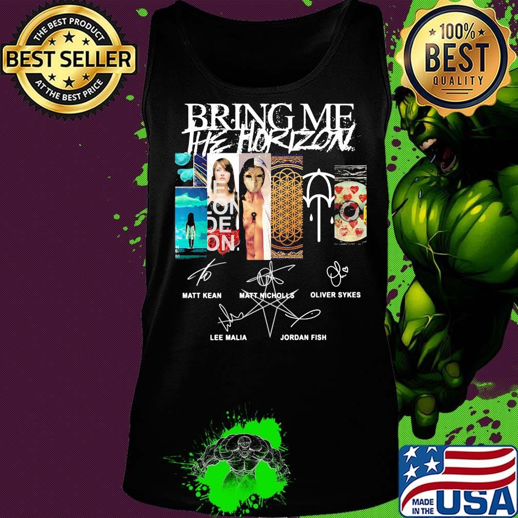 Bring me he horizon band signatures s Tank top Bring me he horizon band signatures s Tank top