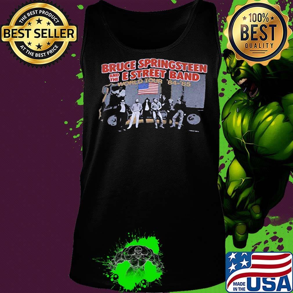 Bruce springsteen and the e street band world tour 84 95 american s Tank top Bruce springsteen and the e street band world tour 84 95 american s Tank top
